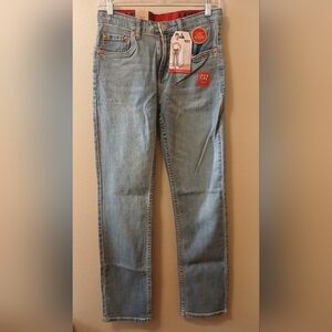 Levi's Boy's Light Blue Straight Jeans